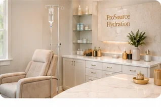 Private treatment room at ProSource Hydration